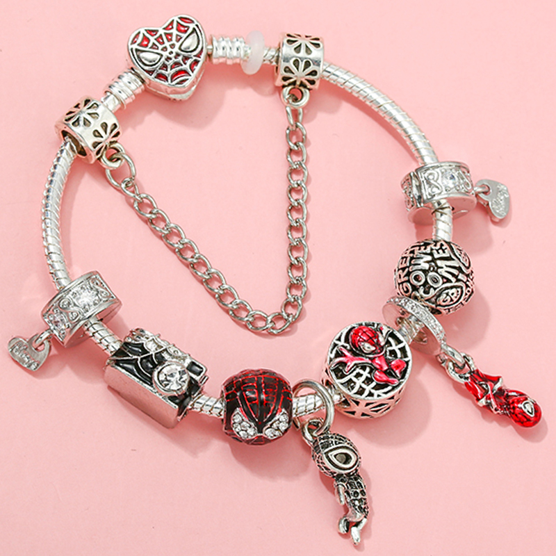 Zs Body Jewelry - Disney Marvel Soaring City Charms Spiderman