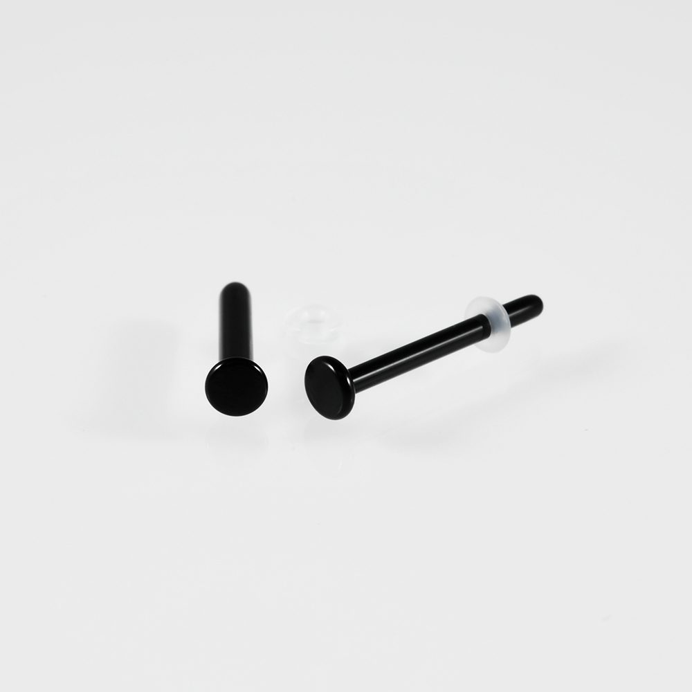 1PC Glass Nose Stud Polychrom  - Body Jewelry Holder review and price