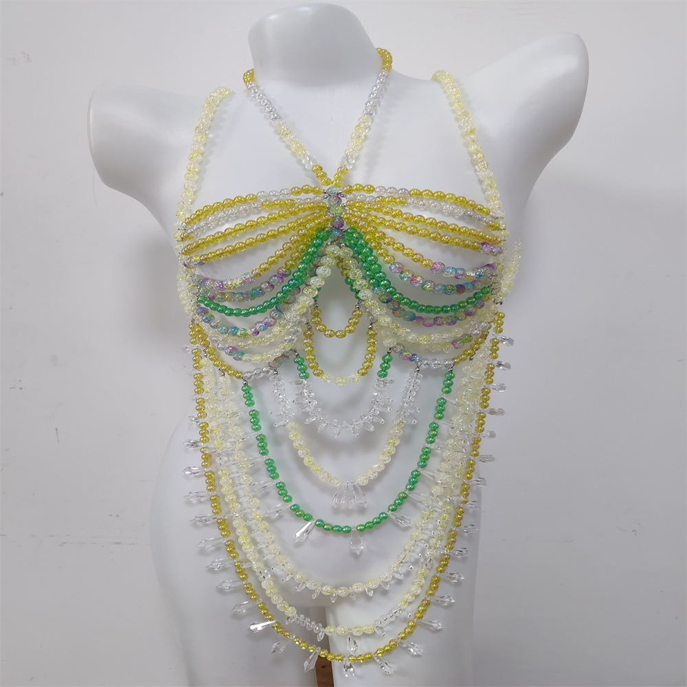 Woman Body Jewelry Europe And  - Body Jewelry Vest review and price