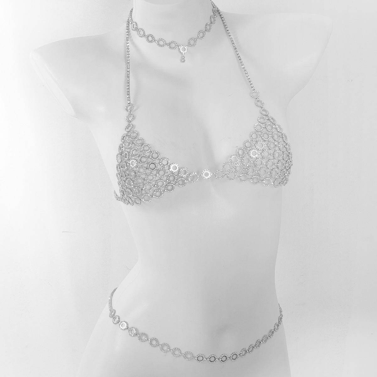 Fashionable Circular Splicing  - Body Jewelry Luxury review and price