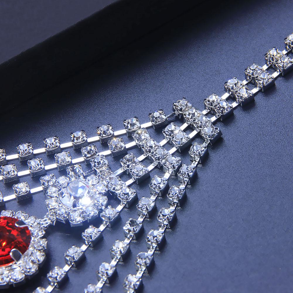 Sexy Body Chain Lingerie Red C - Body Jewelry Women review and price