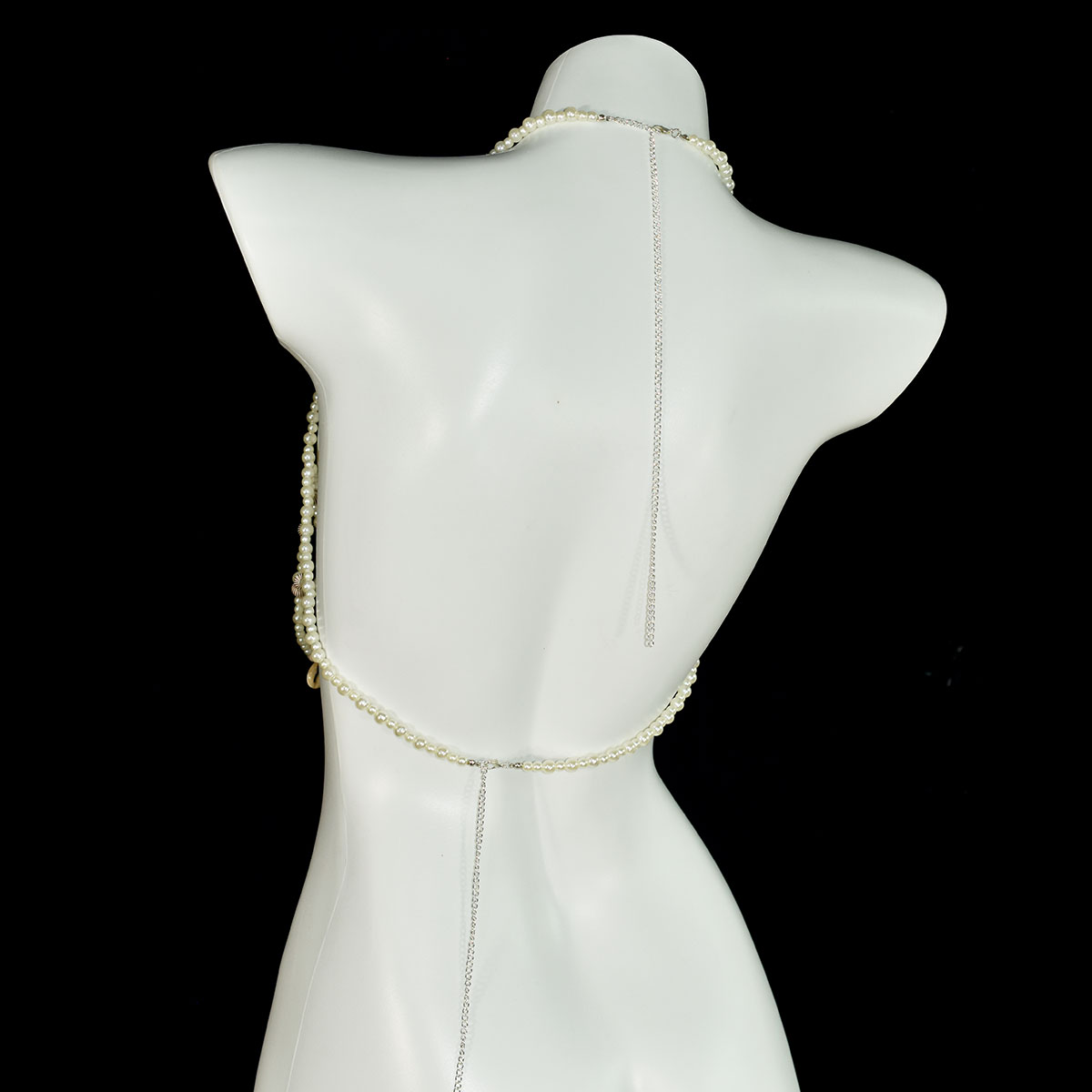 Fashion Imitation Pearl Bra Wa - Body Jewelry Bra review and price