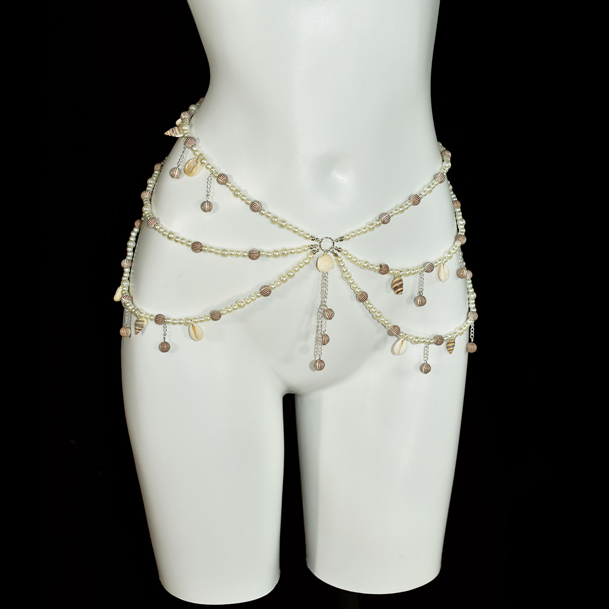 Fashion Imitation Pearl Bra Wa - Body Jewelry Bra review and price