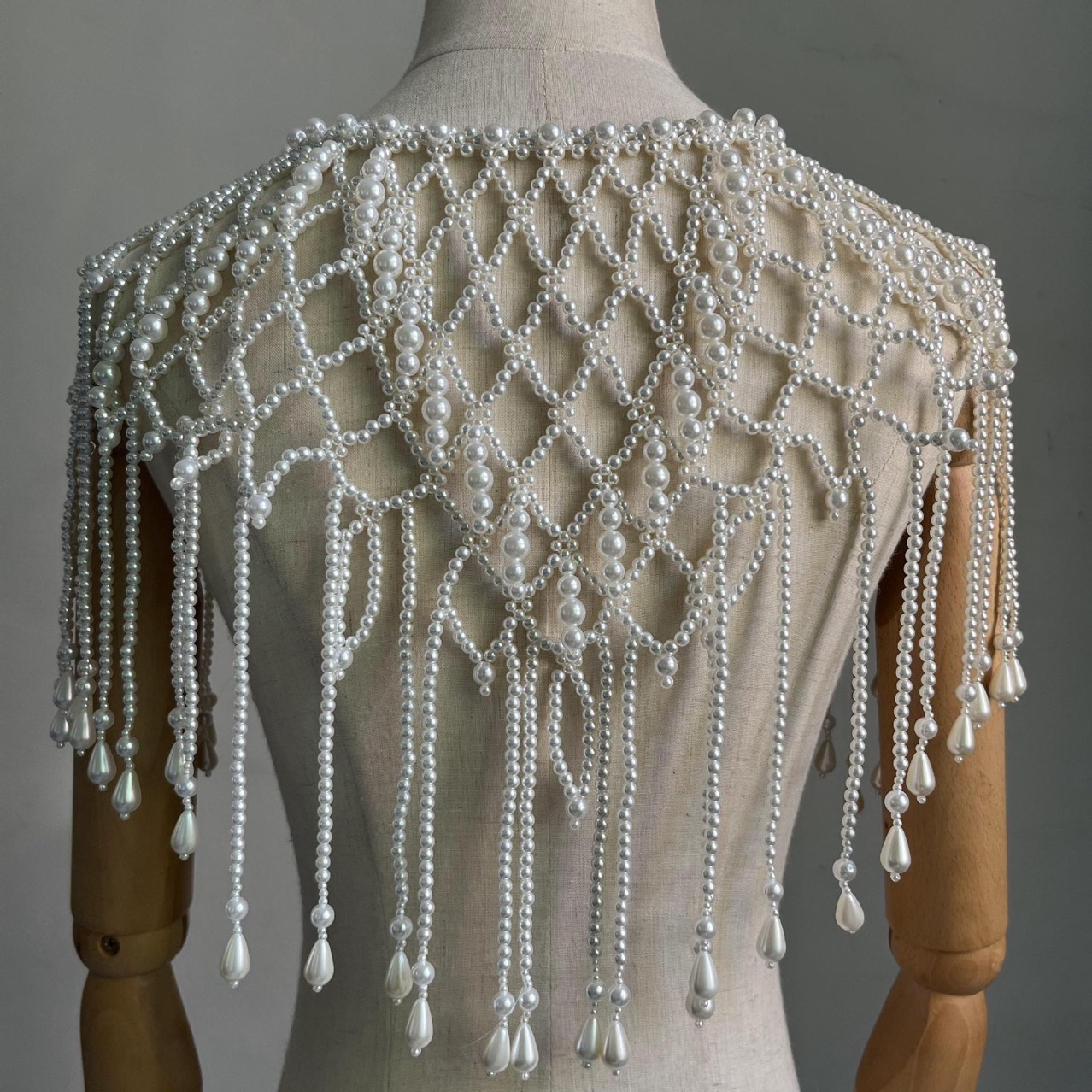Handmade Pearl Layered Body Ch - Body Jewelry Vest review and price