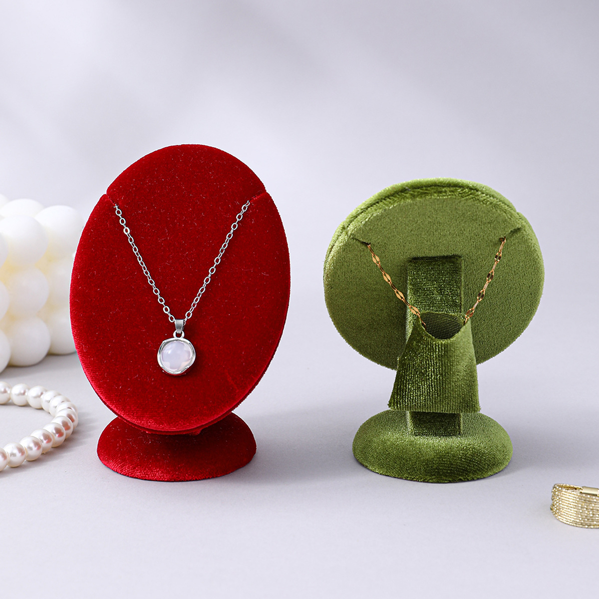 Luxury Velvet Necklace Display - Body Jewelry Holder review and price