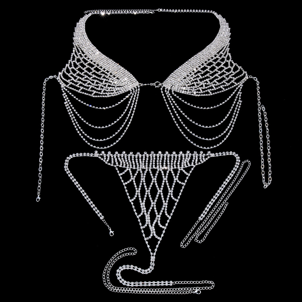 Stonefans Tassel Underwear Rhi - Body Jewelry Bra review and price