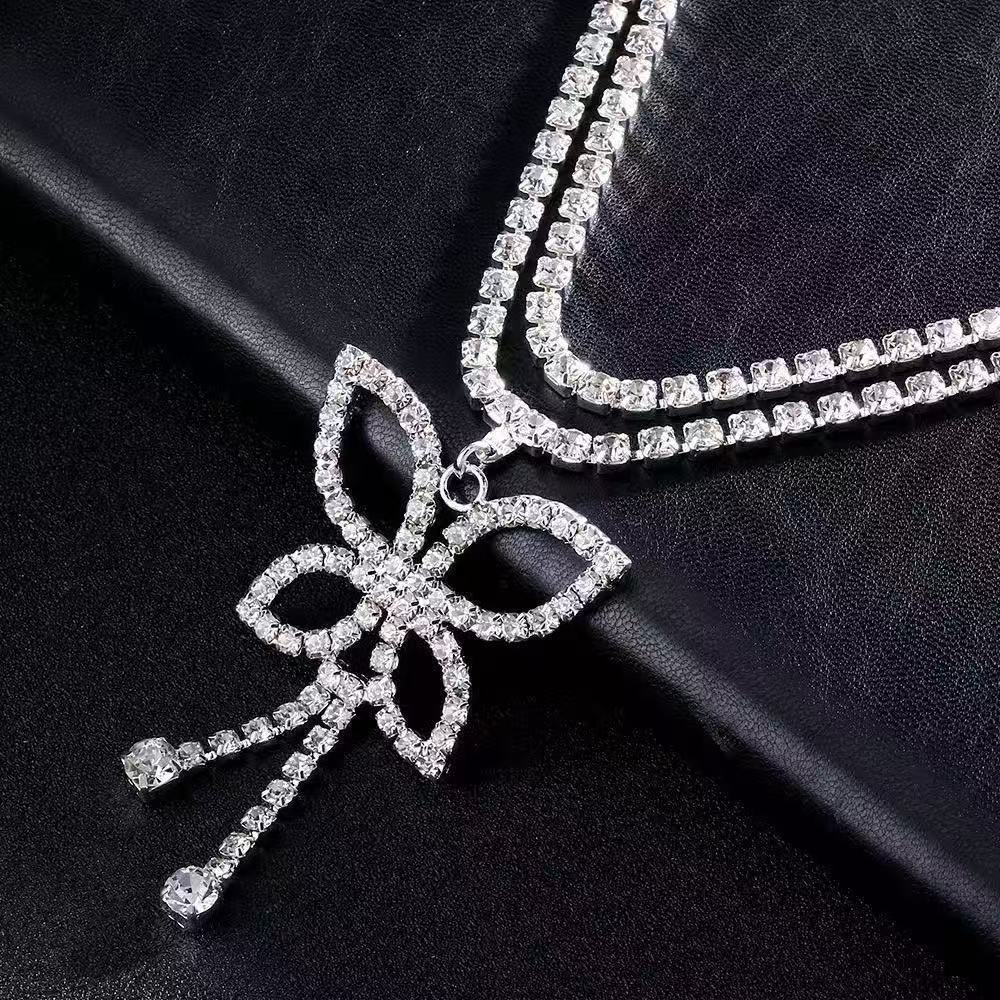 Luxury Rhinestone Double Chain - Body Jewelry Luxury review and price
