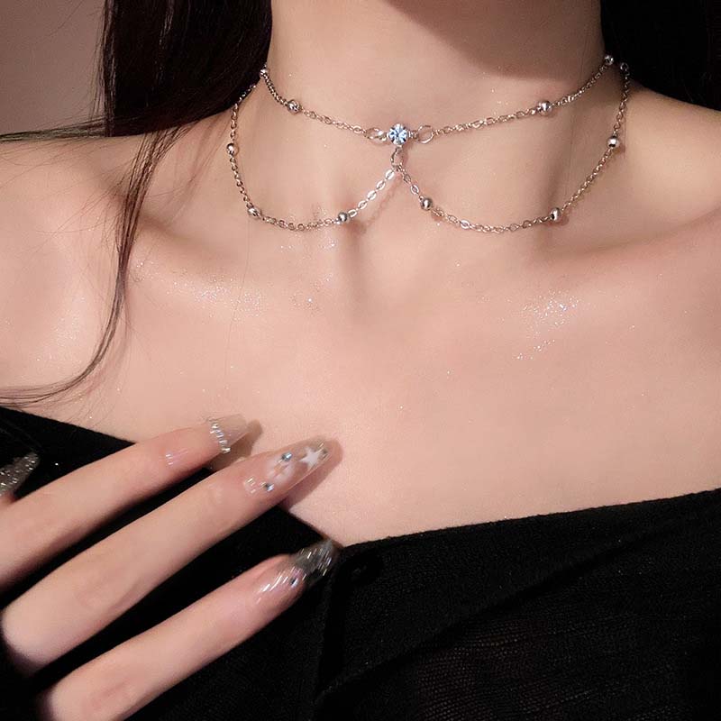 Shiny Zircon Tassel Sexy Beach - Body Jewelry Bra review and price