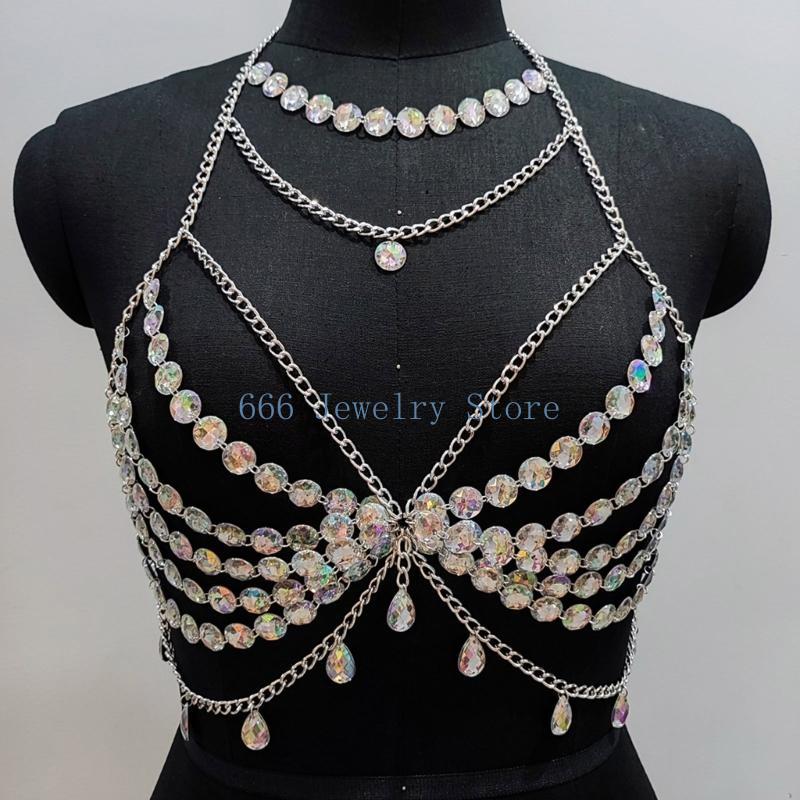 F2TD Body Waist Chain Skirt an - Body Jewelry Bra review and price