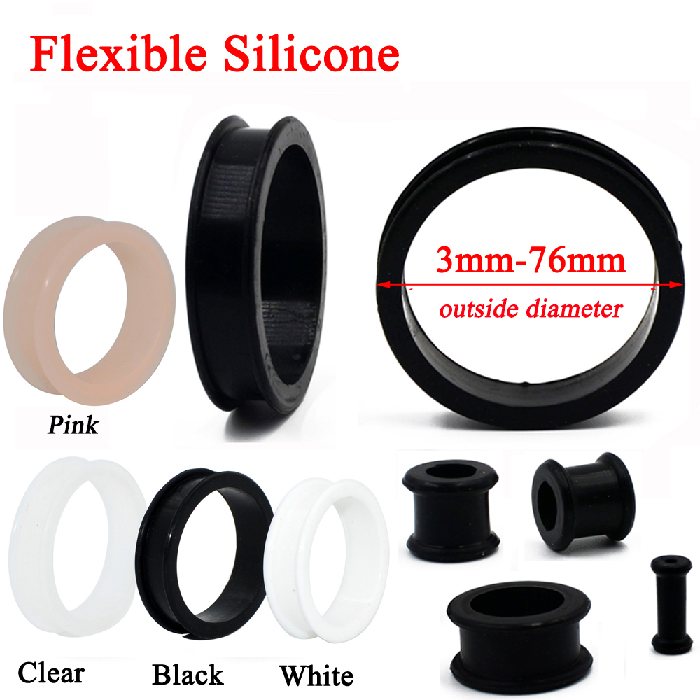 1Pair 3mm-76mm Big Size Hollow - Body Jewelry Gauge Sizes review and price