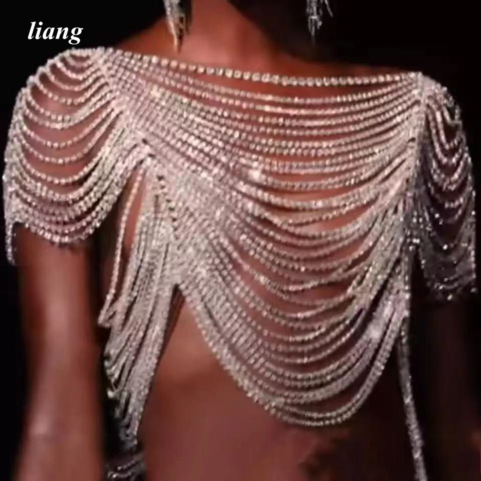 Sexy Body Chain Bikini Vest br - Body Jewelry Vest review and price