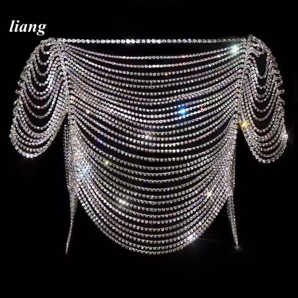 Sexy Body Chain Bikini Vest br - Body Jewelry Vest review and price