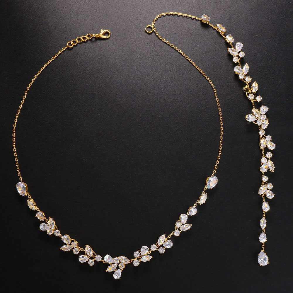 Luxury Leaf Silver Body Chain  - Body Jewelry Luxury review and price