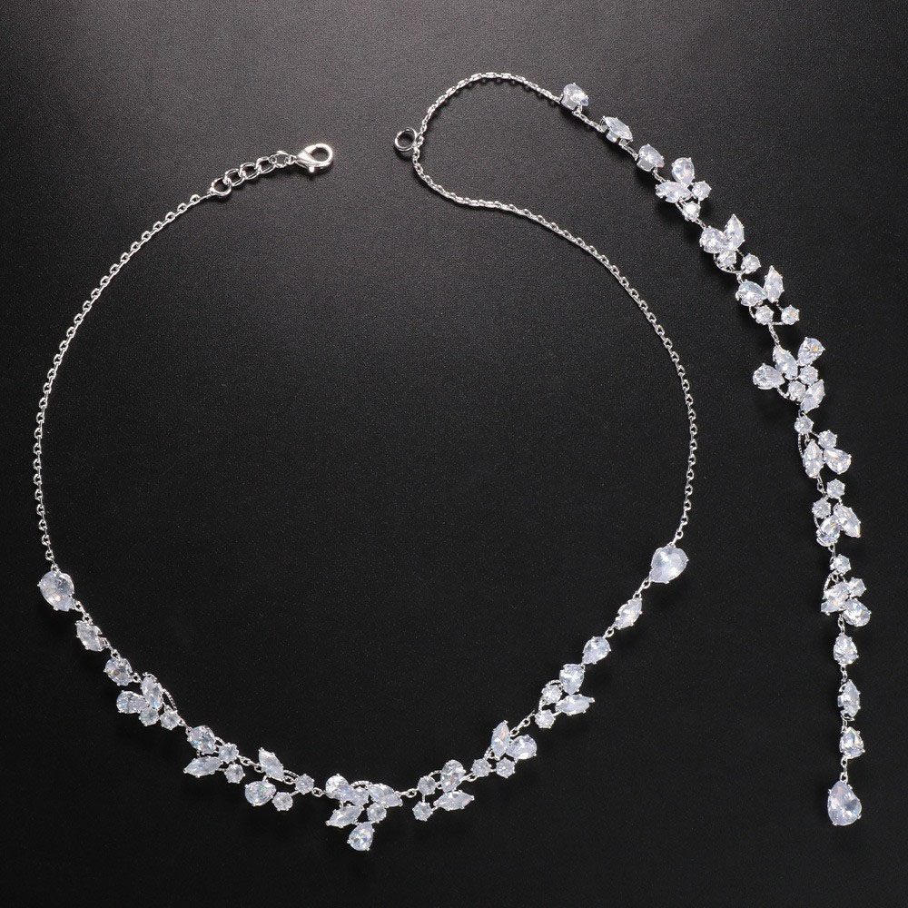 Luxury Leaf Silver Body Chain  - Body Jewelry Luxury review and price