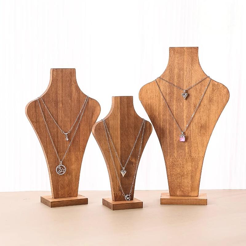 Walnut Wood Detachable Mannequ - Body Jewelry Holder review and price