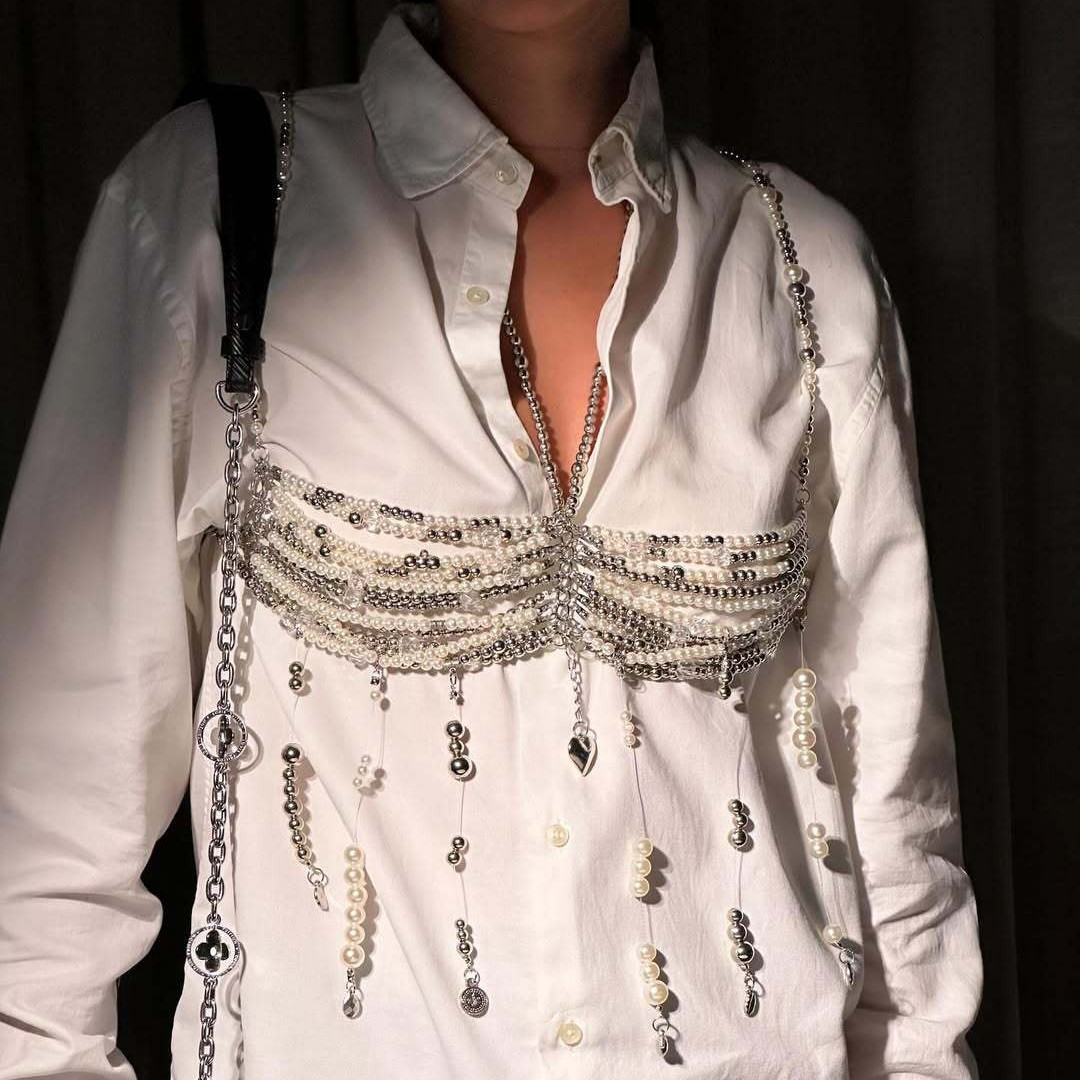 2025 Luxury Design Halter Vest - Body Jewelry Vest review and price