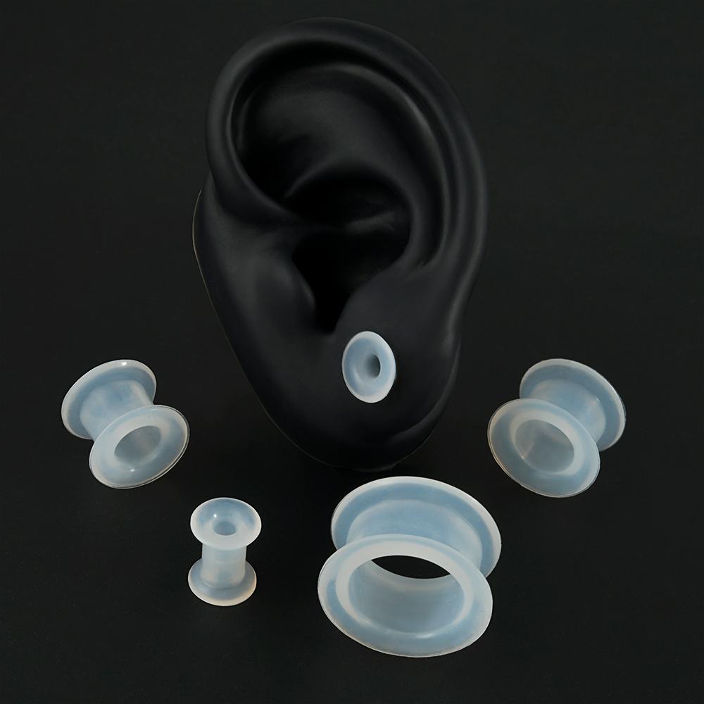 PAIR-Clear Ear Gauges Large Si - Body Jewelry Gauge Sizes review and price