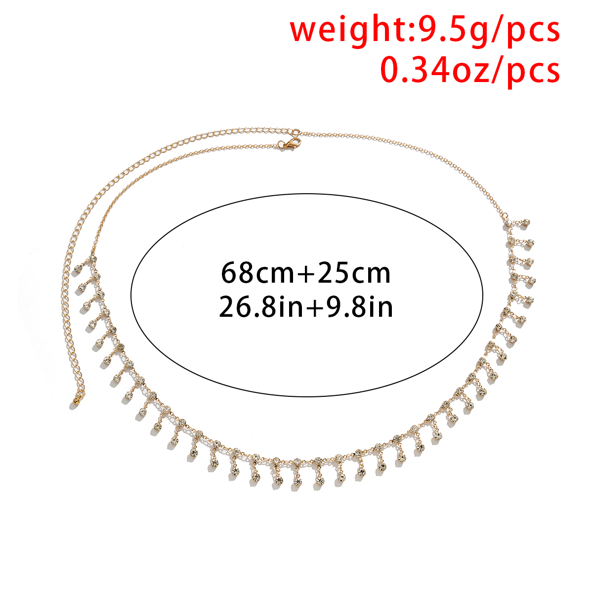 Sexy Tassel Waist Chain Belt Z - Body Jewelry Women review and price