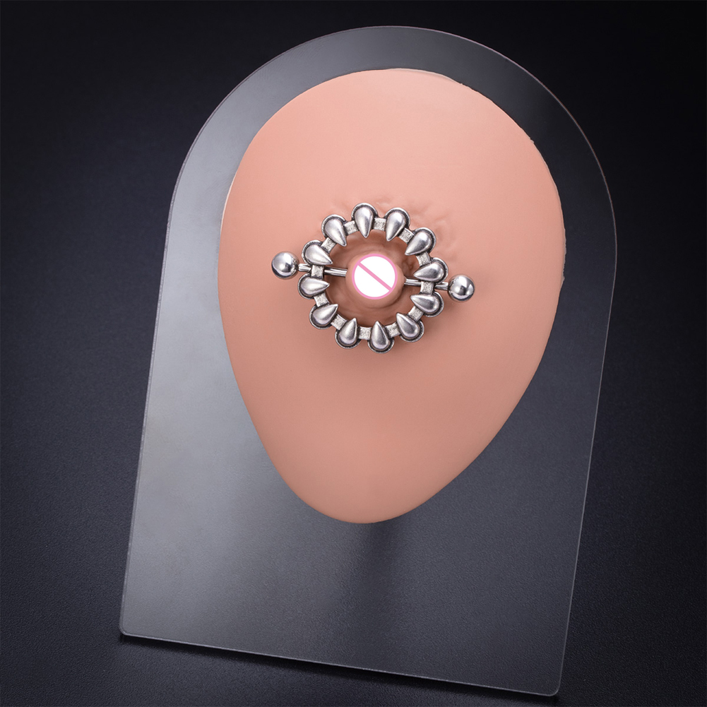 1pc Silicone Human Mouth Nose  - Body Jewelry Holder review and price