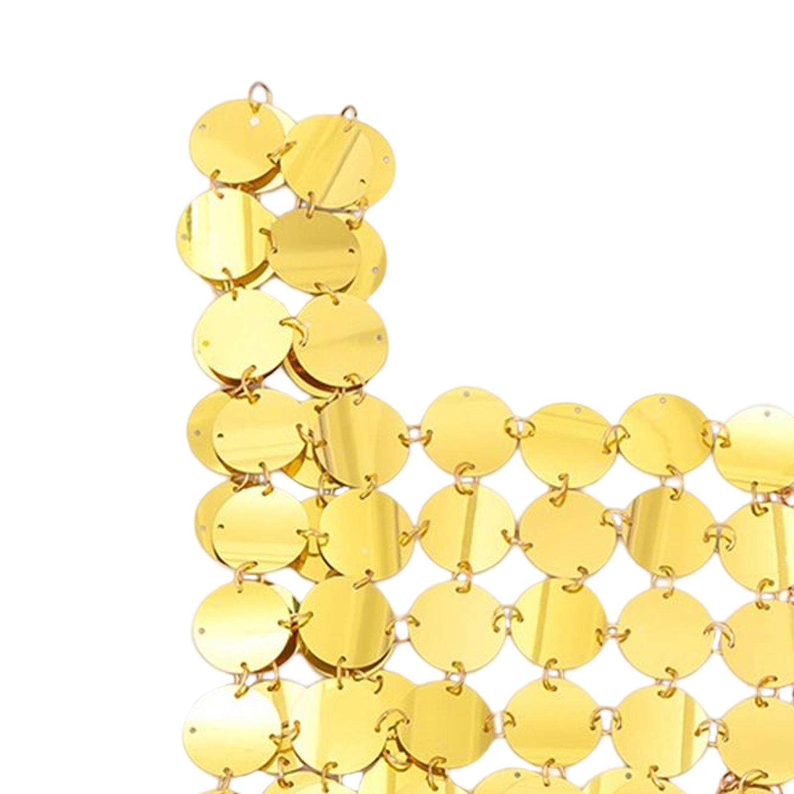 Sequin Vest Tank Tops Sparkly  - Body Jewelry Vest review and price