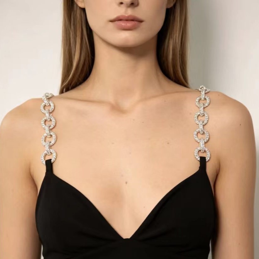Rhinestone Bra Straps for Wome - Body Jewelry Bra review and price