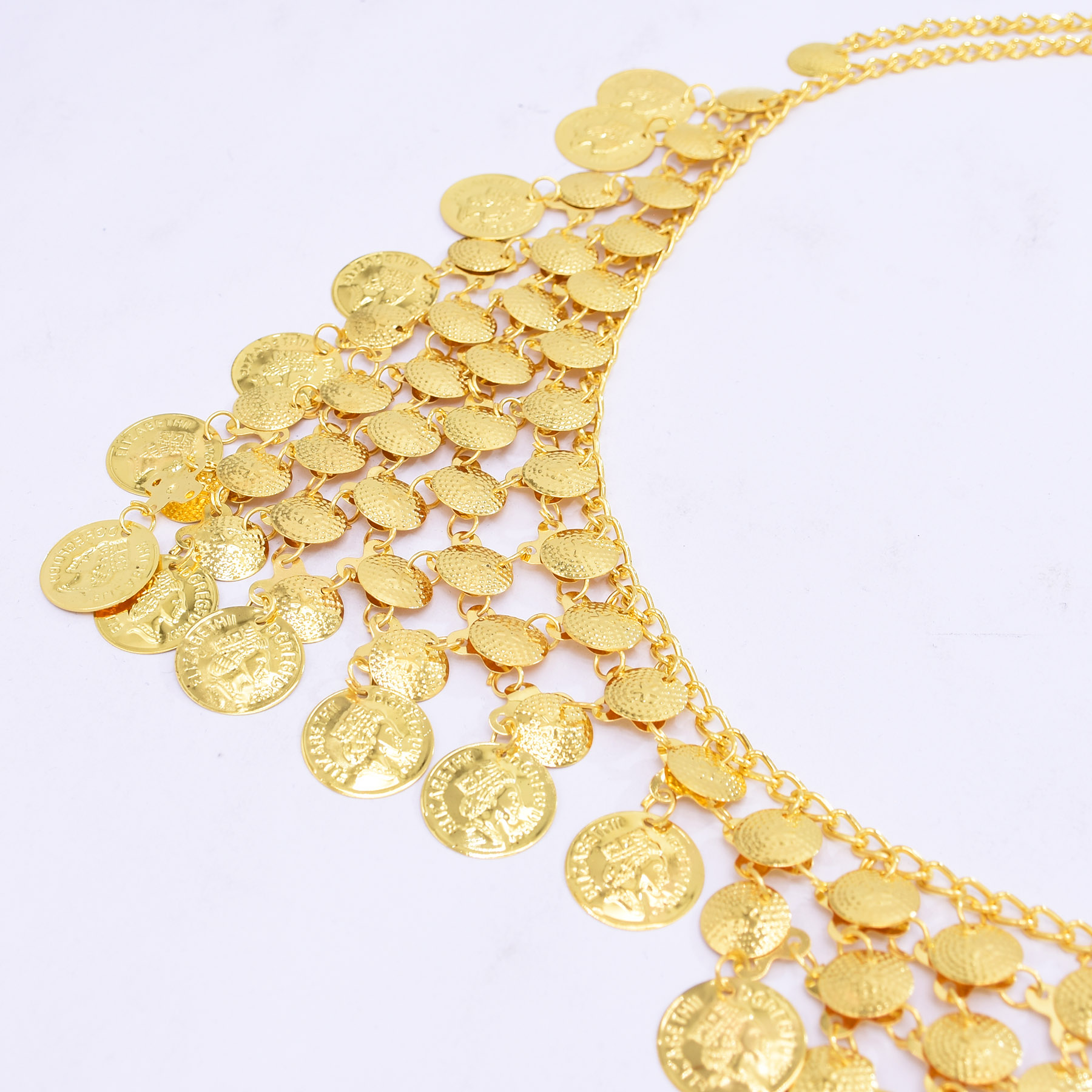 Trendy Luxury Gold Coin Pendan - Body Jewelry Luxury review and price