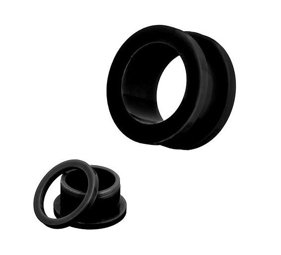 SaYao 2 Pieces Big Size Black  - Body Jewelry Gauge Sizes review and price