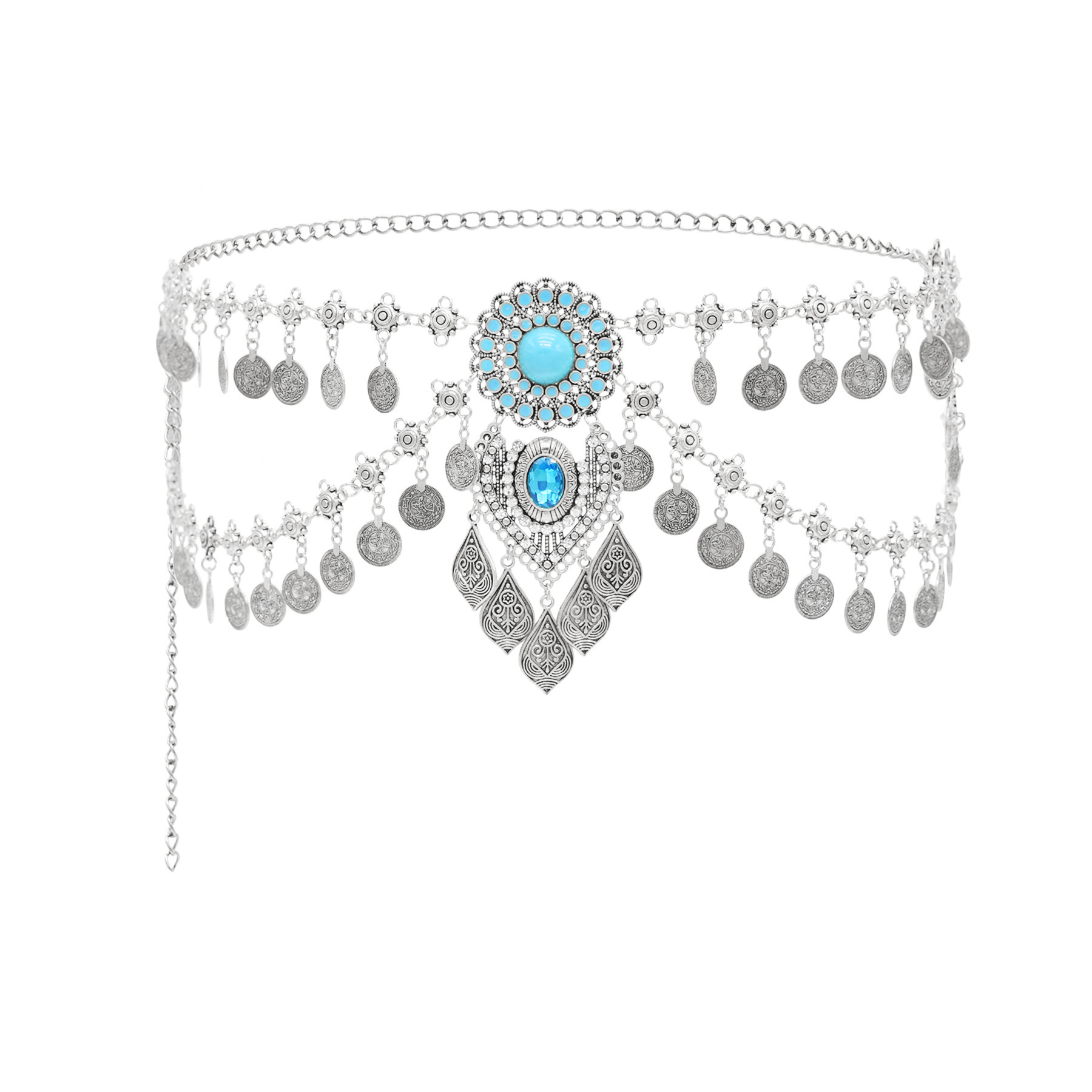 New Bohemian Coin Tassels Faux - Body Jewelry Women review and price
