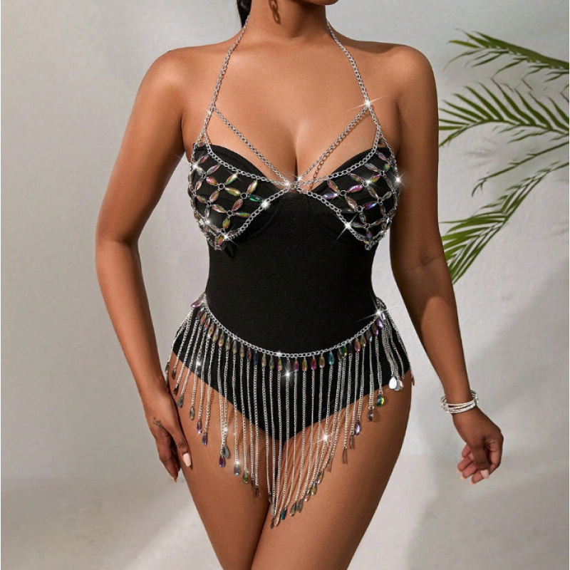 Women Body Jewelry Sexy Bikini - Body Jewelry Vest review and price