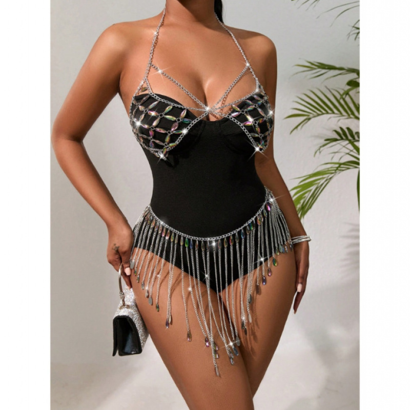 Women Body Jewelry Sexy Bikini - Body Jewelry Vest review and price